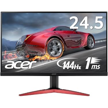 Amazon.co.jp: Acer ゲーミング モニター KG251QFbmidpx (24.5インチ
